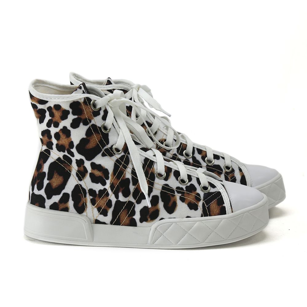 Tênis botinha animal print - anamello